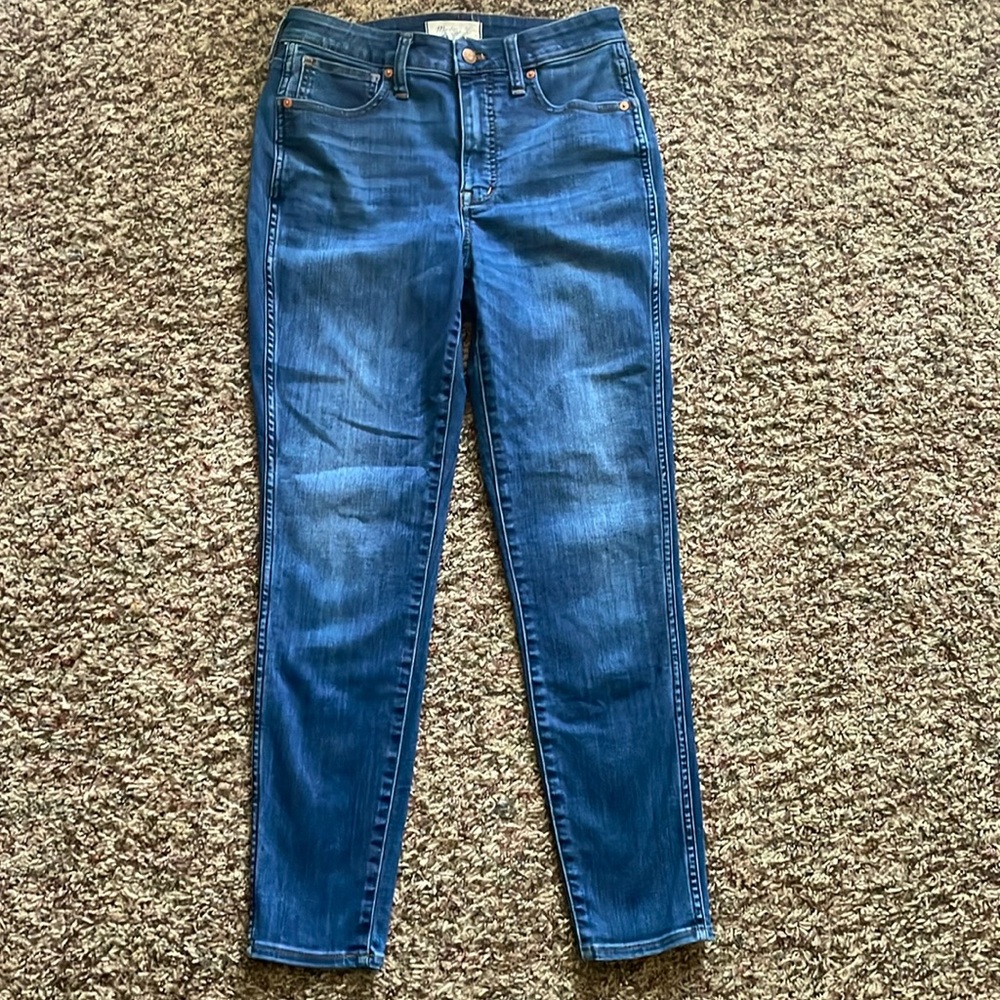 Madewell Curvy Highrise Skinny Jeans size 28